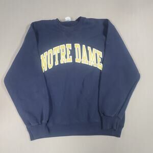 Vintage Russel Athletic Notre Dame Sweat Shirt Men's Size Large